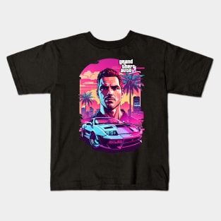 grand theft auto 6 - 001 Kids T-Shirt